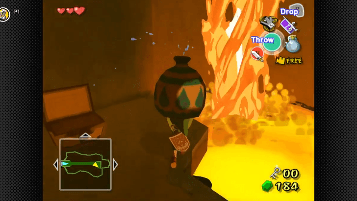 carrying a water pot