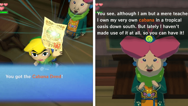 Cabana Deed from Mrs. Marie