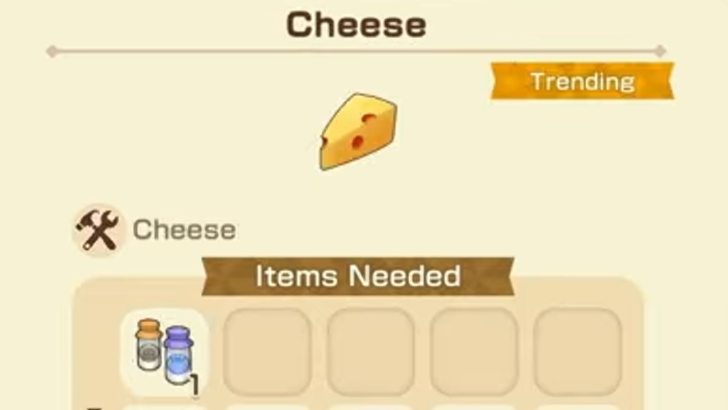 Story of Seasons Grand Bazaar - Crafting Cheese