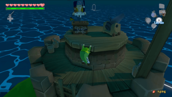 Cannon Minigame Prize overworld location