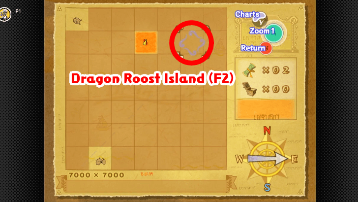 Dragon Roost Cavern location