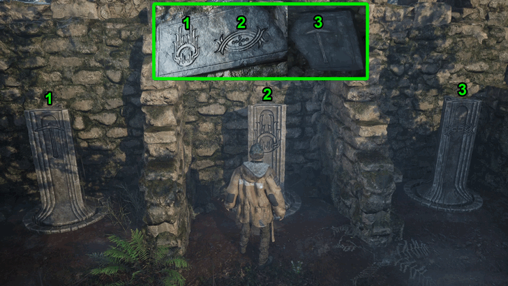 Senedra Forest Dungeon Entrance Puzzle