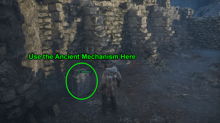Use the Ancient Mechanism on the Device