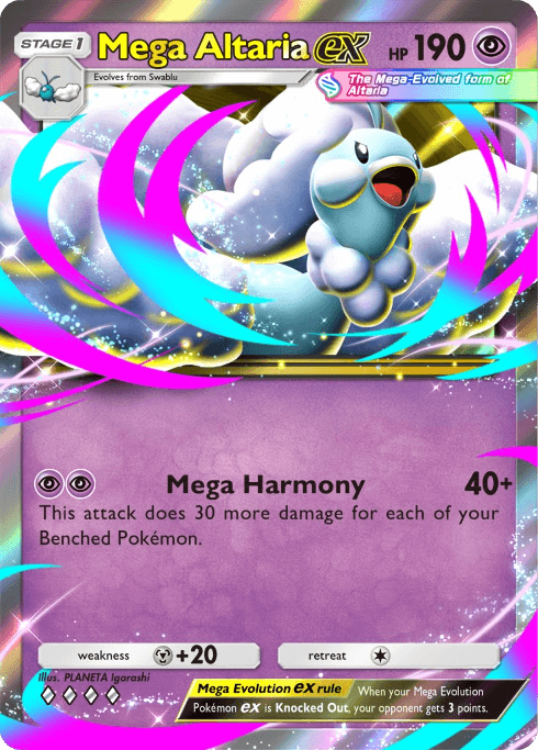 Pokemon TCG Pocket - Mega Altaria Card