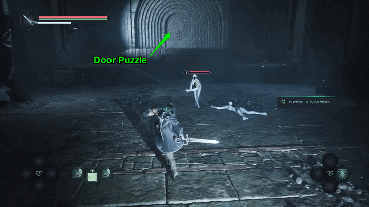 Senedra Forest Dungeon Door Puzzle Location