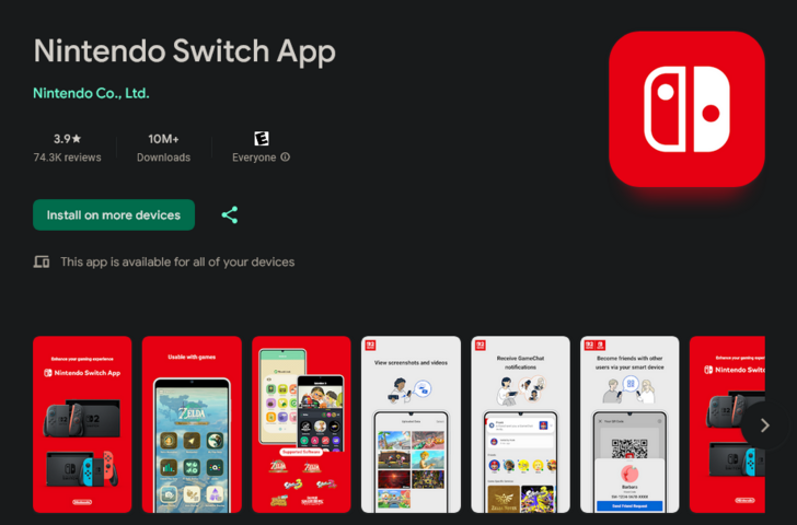 Nintendo Switch App