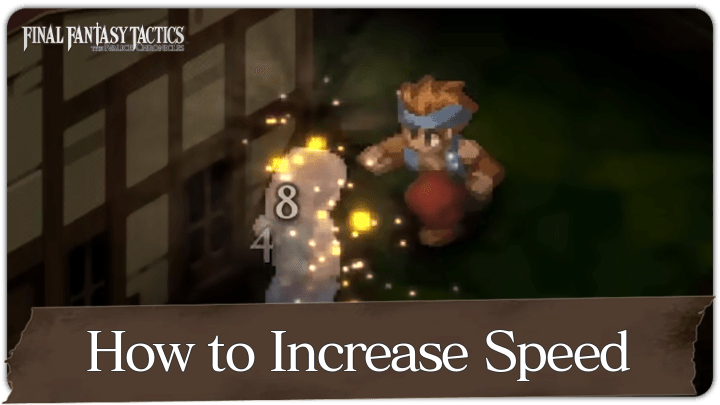 How to Increase Speed