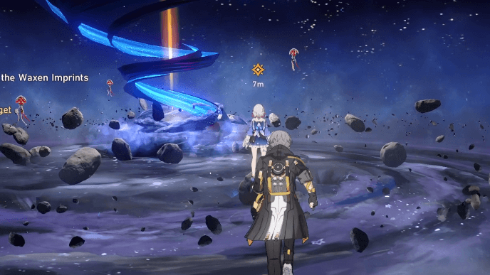 HSR - Wanderer, Decipher the Waxen Imprints - Go Meet with March 7th