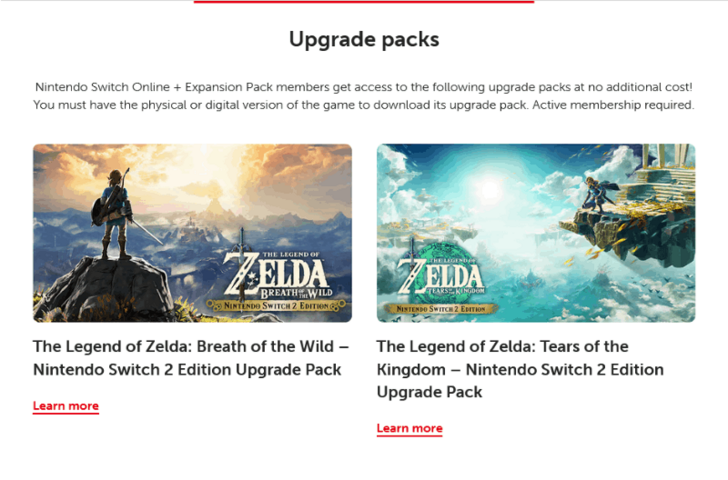 Nintendo Switch Online + Expansion Pack