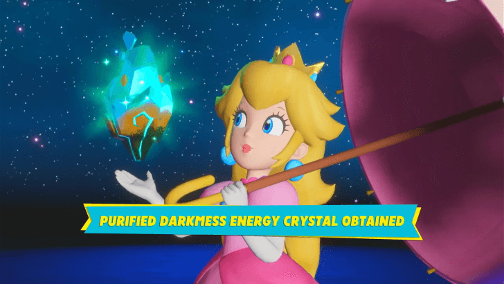Mario Rabbids - Off Color Purified Darkmess Energy Crystal
