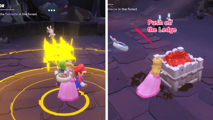 Mario Rabbids - Off Color 3 Walkthrough Hidden Crate for Green Switch