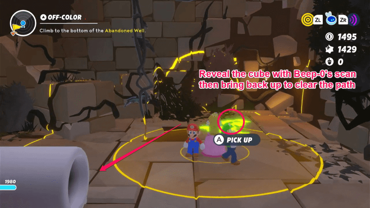 Mario Rabbids - Off Color Yellow Block Location