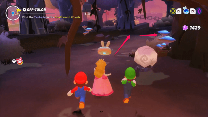 Mario Rabbids - Off Color Abandoned Well