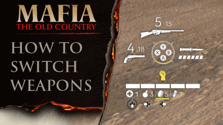 Mafia the Old Country - How to Switch Weapons