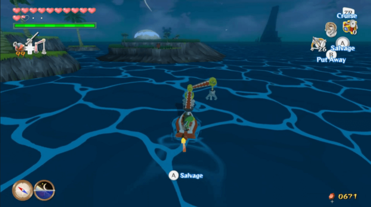 Pawprint Isle Treasure Chart Heart Piece overworld location