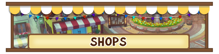 Story of Seasons Grand Bazaar - Shops