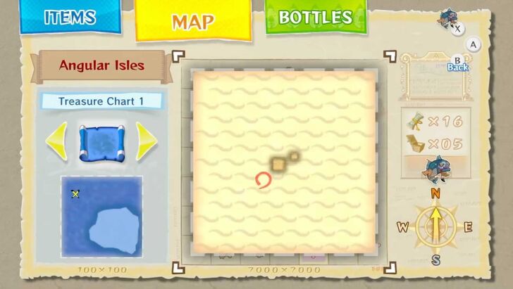 Angular Isles Heart Piece map location