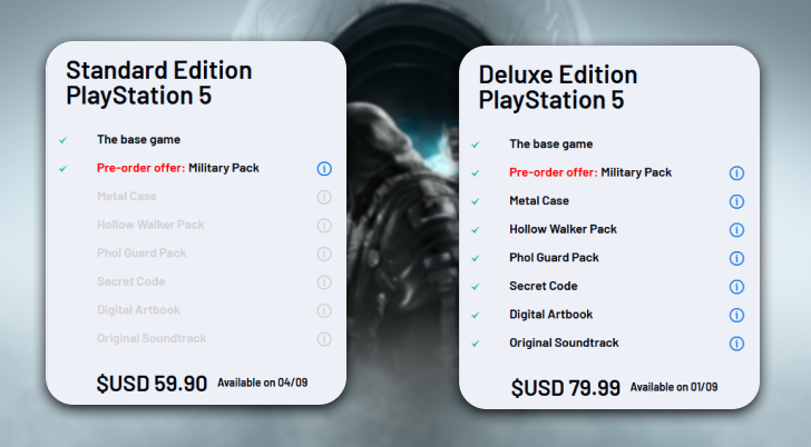 Edition Chart Differences