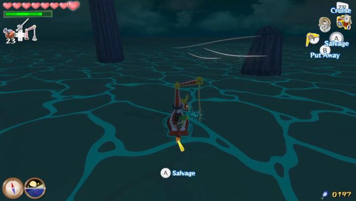 Five-Star Isles Treasure Chart Heart Piece overworld location