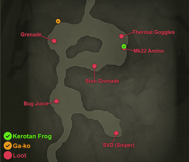 Dremuchij North Loot Map
