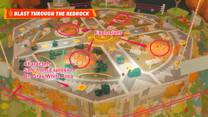 12 Mario Rabbids Sparks of Hope - The Fallen King Blast Through the Bedrock