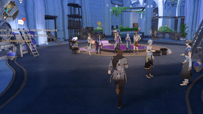 HSR - Nectar, Saturate the Hollow Treecore - Go Up to the Winery