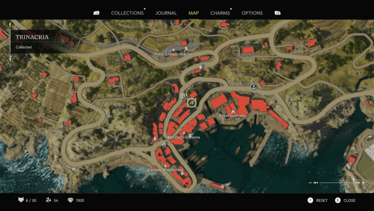 Trinacria 52 Found on a a stone brick wall near a church in Porto Almaro. Map Location