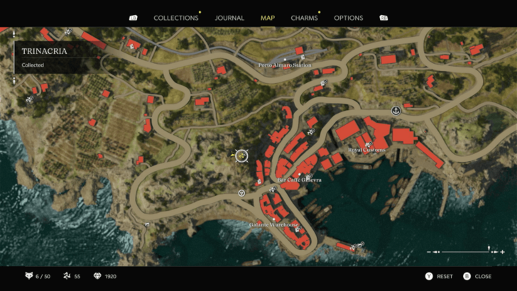 Trinacria 53 Found on a wall of a ruins on top of a cliff over the city in Porto Almaro. Map Location