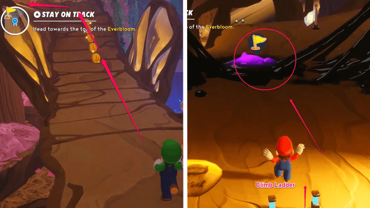 Mario Rabbids Sparks of Hope - 16 Stay on Track Head Straight and Climb the Ladder