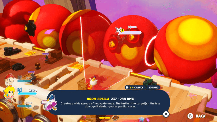 Mario Rabbids Sparks of Hope - 26 Stay on Track One Angry Wiggler Multiple Hit Characters