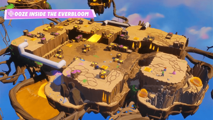 Mario Rabbids Sparks of Hope - 17 Stay on Track Ooze inside the Everbloom