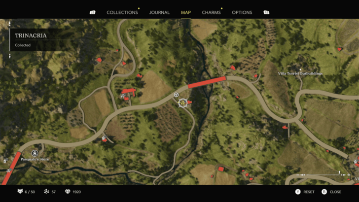 Trinacria 56 Found above the door of the lower part of a house northeast of Pasquale