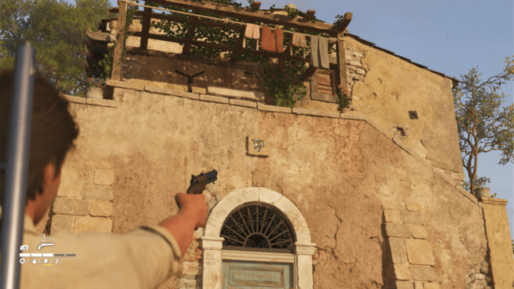 Trinacria 56 Found above the door of the lower part of a house northeast of Pasquale