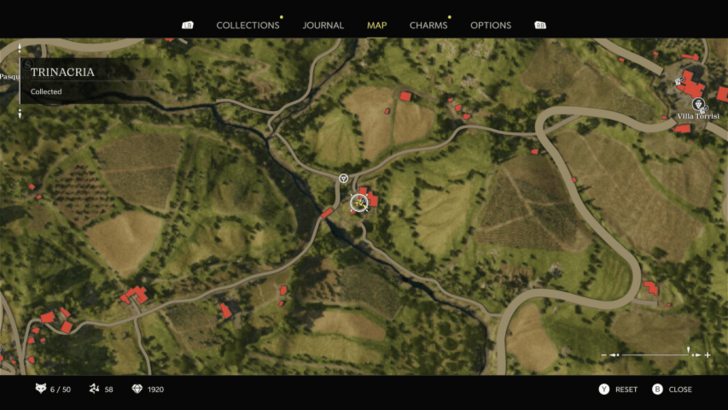 Trinacria 57 Found above an archway outside a small villa. Map Location