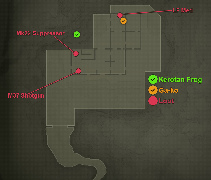Rassvet Loot Map - Virtuous Mission