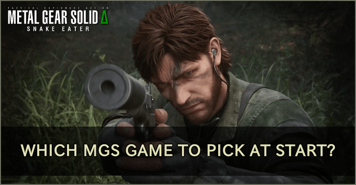 Which MGS Game to Pick at Start