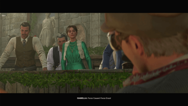 Mafia the Old Country - Isabella in Chapter 7.png