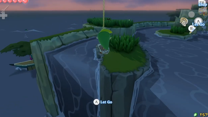 swinging towards the waterfalls