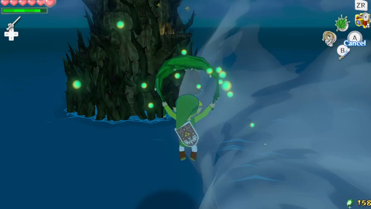 flying into the cyclone