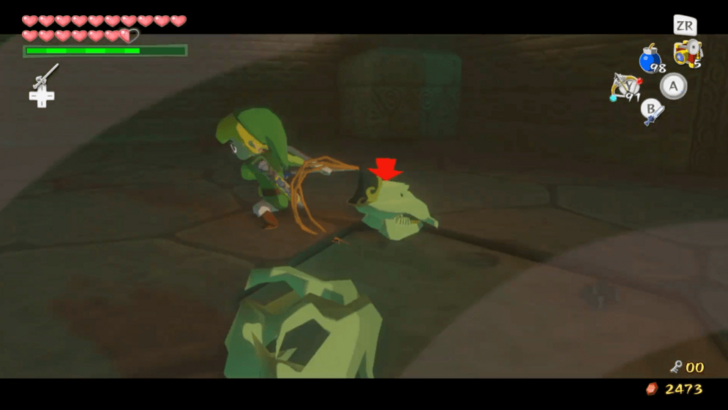 Hit the Head of the Stalfos