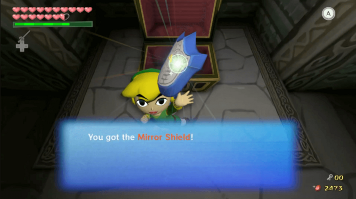 Mirror Shield Obtained