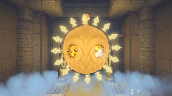 Light Up the Face Statue