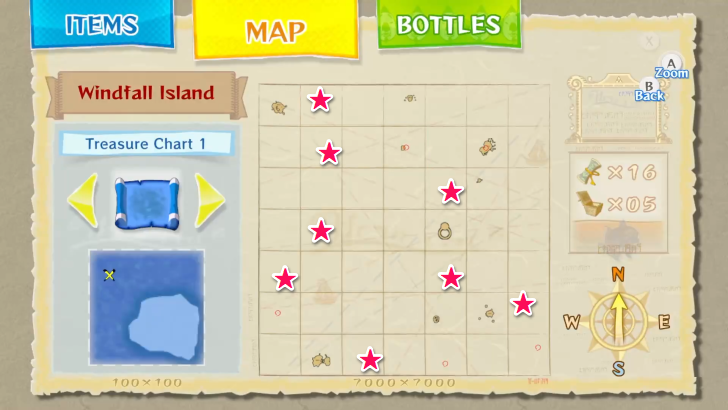 Deku Tree Heart Piece map location