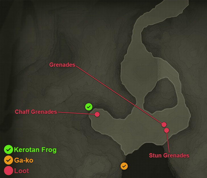 Operation Snake Eater Dremuchij South Loot Map