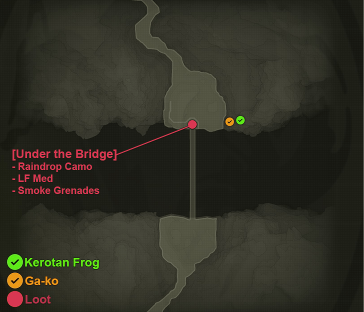 Dolinovodno Loot Map - Operation Snake Eater