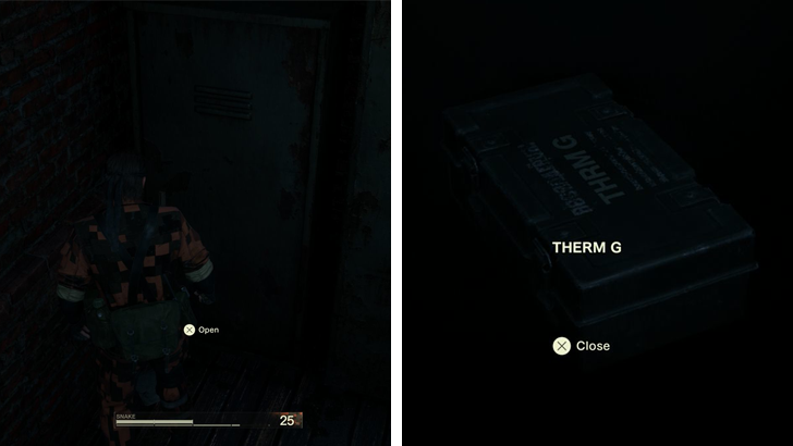 Thermal Goggles Location