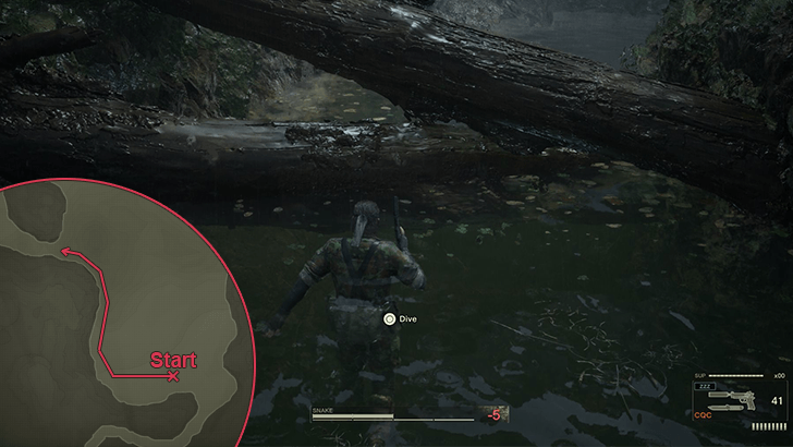 Chyornyj Prud Step 1