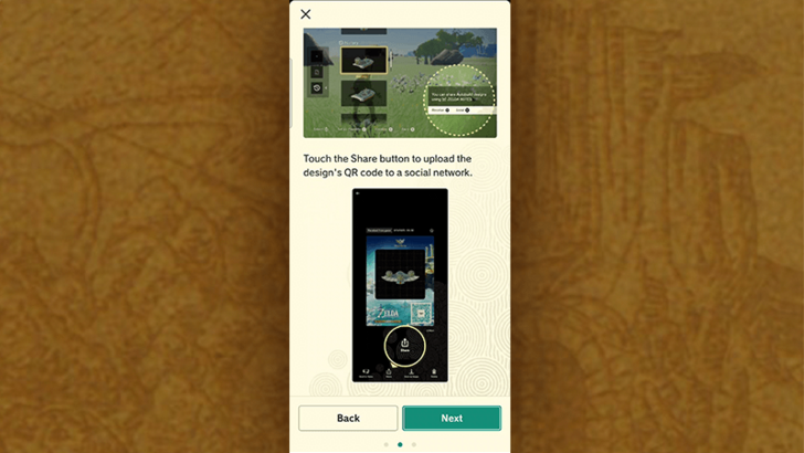Autobuild Sharing Generate QR Code