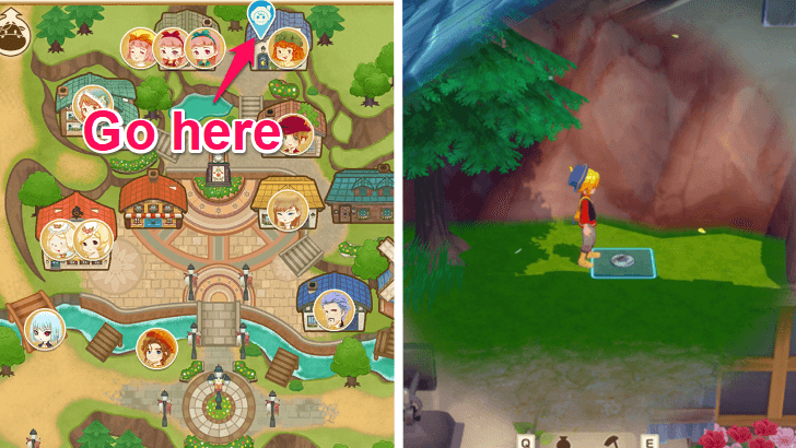 Story of Seasons Grand Bazaar - Silver Medal Location 1