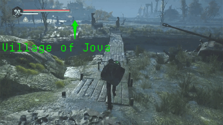 Hell is Us Reach to the Village of Jova